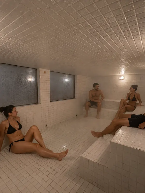 Sauna a vapor