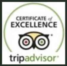 Certificate of Excellence do Tripadvisor